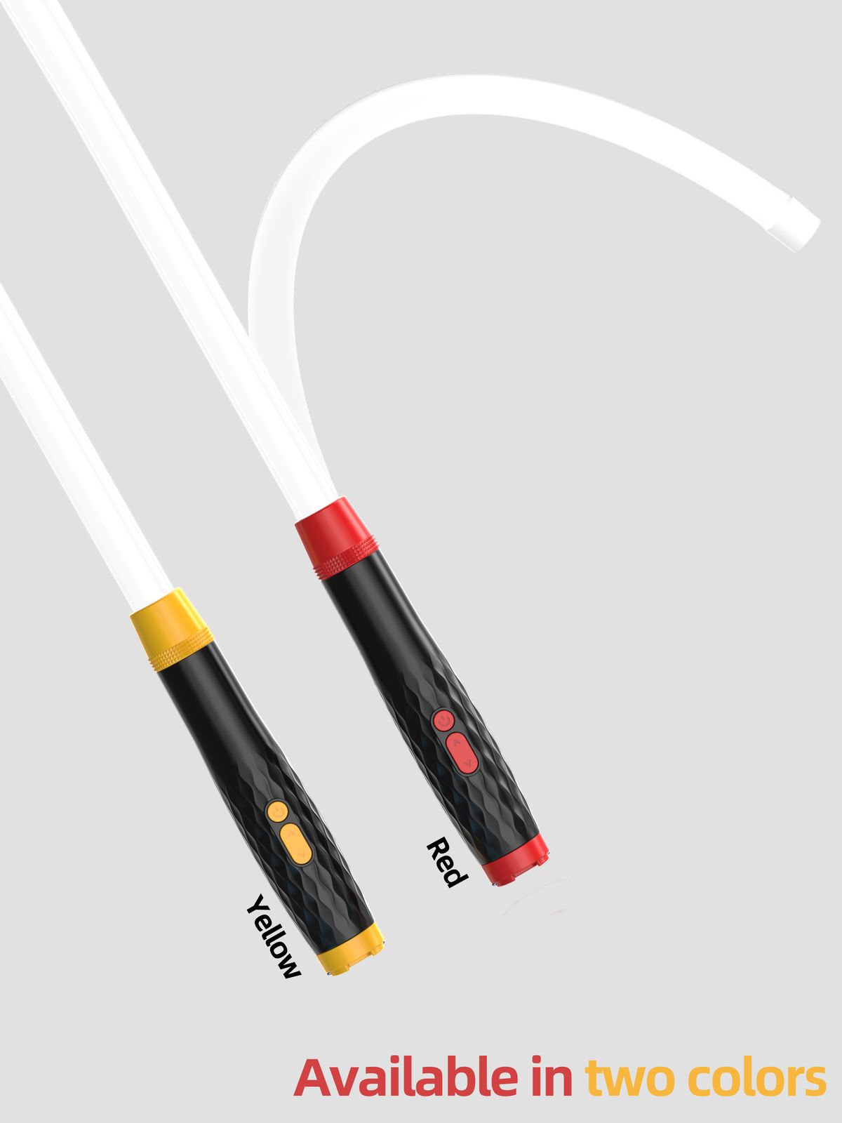 Available in red and yellow